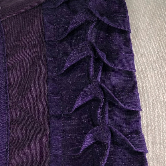 HEAVEN U.S.A PURPLE BODYCON DRESS - Picture 4 of 6